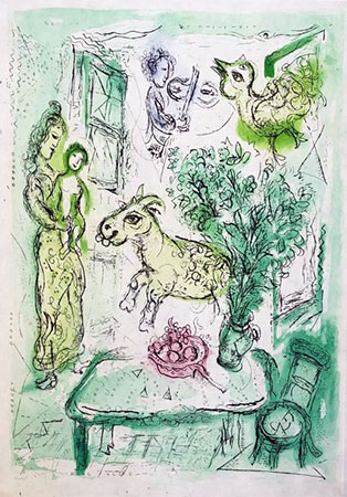 CHAGALL : etching-chagall-meyer