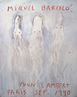 BARCELO : Yvon Lambert, affiche