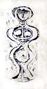 CAMPIGLI : Figure, etching