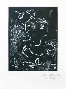 CHAGALL : chagall-linocut