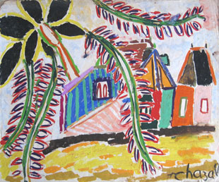 CHAZAL : paysage de Chazal