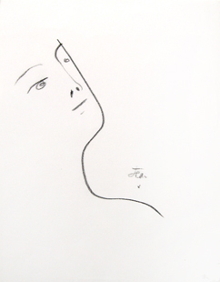 COCTEAU : cocteau profil