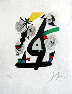 MIRO : melodie acide, lithographies