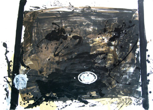 TAPIES : suite, lithograph