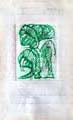 ALECHINSKY : Pompiers,  gravure