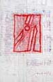 ALECHINSKY : Table reservee 2, gravure