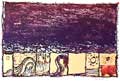 ALECHINSKY : Grain, lithographie