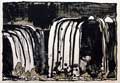 ALECHINSKY : alechinsky-chute-lithographie