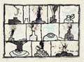 ALECHINSKY : encriers-gravure-alechinsky