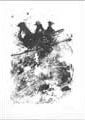 BARCELO : Sans titre3,  lithographie