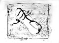 BARCELO : La souris, lithographie