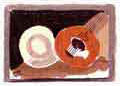 BRAQUE : Carte voeux, lithographie