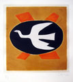 BRAQUE : oiseau de feu, gravure