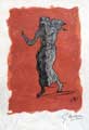 BRAQUE : braque-personnage-lithographie