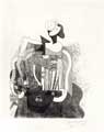 BRAQUE : braque-femme-gravure