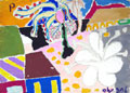 CHAZAL : fleur banche