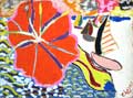 CHAZAL : chazal fleur et bateaux