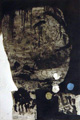 CLAVE : guerrier, etching
