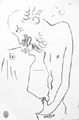 COCTEAU : personnages, dessin