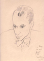 COCTEAU : cocteau, portrait