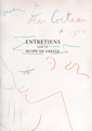 COCTEAU : entretiens, livre