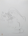 COCTEAU : couple2, dessin