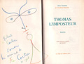 COCTEAU : cocteau thomas dessin
