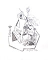 COCTEAU : avenir, lithographie