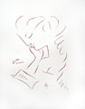 COCTEAU : lettre, lithographie