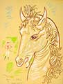 COCTEAU : cocteau-cheval-lithographie