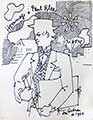 COCTEAU : cocteau-hommage-lithographie
