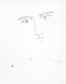 COCTEAU : visage-cocteau-lithographie