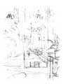 GIACOMETTI : Paris sans fin 3,  lithographie