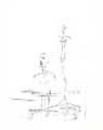 GIACOMETTI : paroles peintes II, gravure