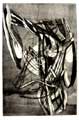 HAYTER : Flight, original etching