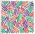 JOHNS : Jasper Johns, screenprints, screenprint