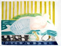 MATISSE : odalisque 3, gravure