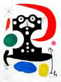 MIRO : Duchamps, etching