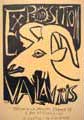PICASSO : Expo Vallauris 52, affiche