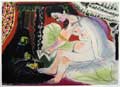 PICASSO : Bethsabee, aquatinte