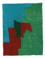 POLIAKOFF : Composition rouge, verte et bleue
