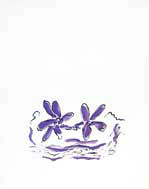 Georges Braque fleurs violettes