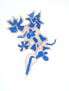 Braque le giroflee bleu troisi�me �tat
