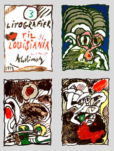 ALECHINSKY : louisiana, lithographs