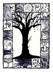 ALECHINSKY : alechinsky-arbre-lithograph