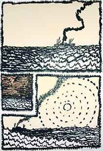 ALECHINSKY : alechinsky-volturno-1-lithographie
