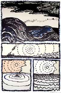 ALECHINSKY : alechinsky-volturno-2-lithographie