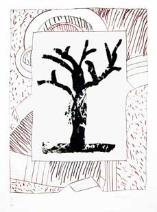 ALECHINSKY : alechinsky-arbre1-gravure