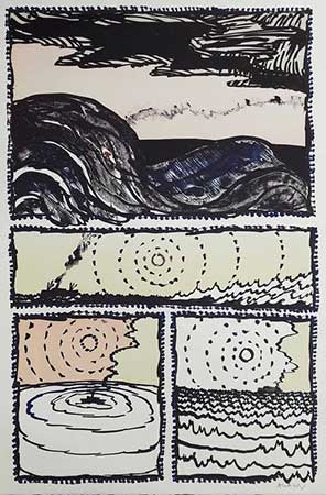 ALECHINSKY : le-volurno-alechinsky