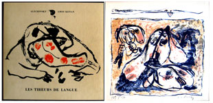 ALECHINSKY : les tireurs de langue, livre